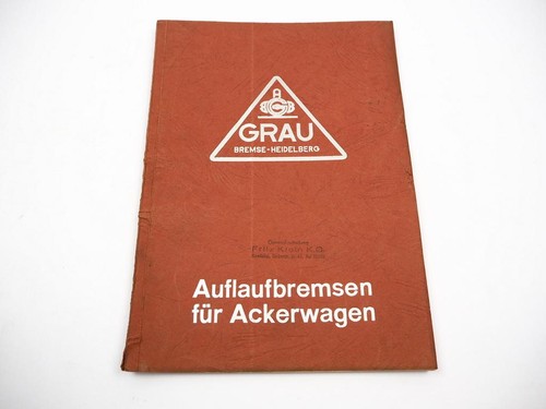 Grau auflaufbremsen für - grau,