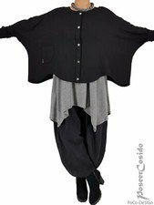 LAGENLOOK Oversize Jacke Shirt