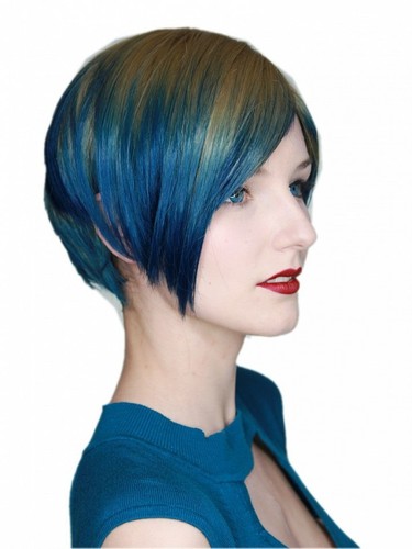 Tie dye glatt bob - tie,