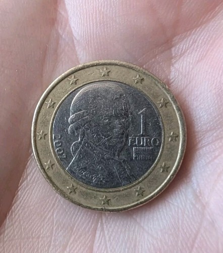 Euro münze 2002 mozart - münze,