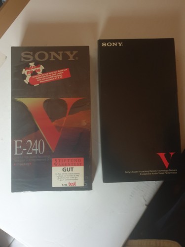 Sony vhs 240 - vhs, e-240