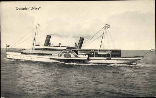 Dampfer nixe - ak,
