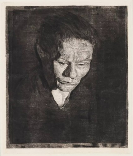 Käthe kollwitz gesenkter - -,