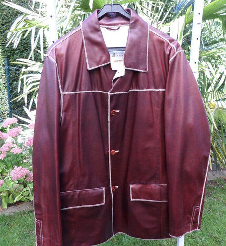 Herren lederjacke vera pelle - lederjacke,