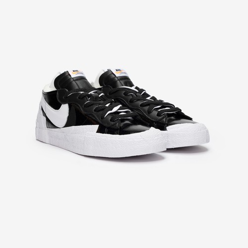 Nike sacai blazer low black - nike,