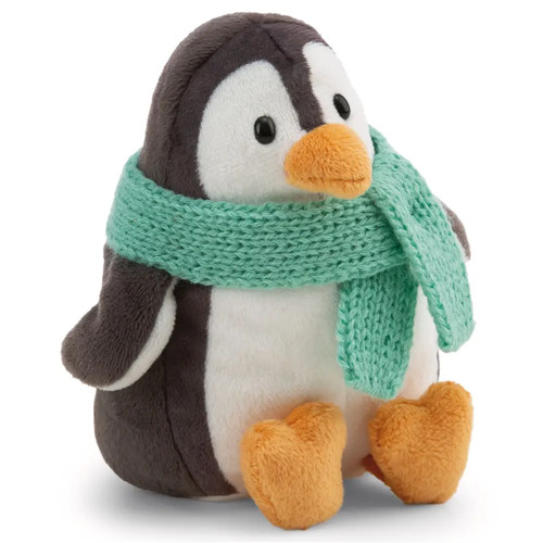 Sitzendes kuscheltier pinguin - sitzendes,