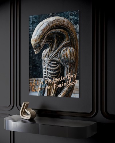 Alien leinwand bild - alien,