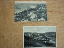 Postkarten. Blick v. Luisenhof n. Dresden, Loschwitzer Ufer+Gottleuba-Heilstätte
