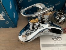 Wannenarmatur Grohe Europlus Alt Chrom/Gold, Wannenbatterie, 33539IG0, X