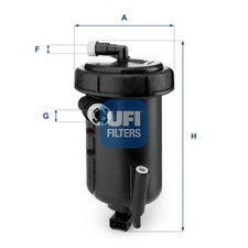 UFI Kraftstofffilter für