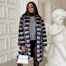 Echt Rex Kaninchen Pelz Mantel