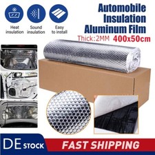 50x400cm/Roll Alubutyl  Dämmmatte selbstklebend Anti Dröhn Matte Auto Dämmung.DE