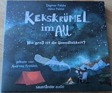 Kekskrümel im All. Wie groß