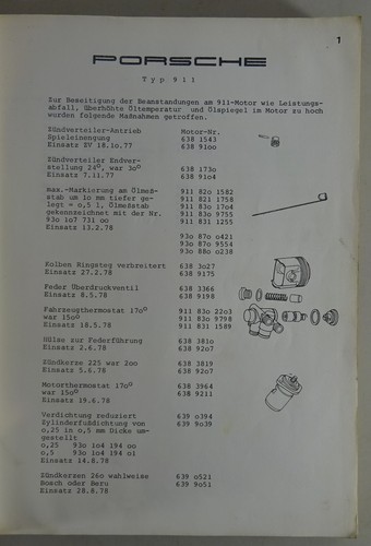 Werkstatthandbuch porsche 911 - werkstatthandbuch,