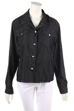 AIGNER Jeans-Jacke Logo-Knöpfe D 42 denimblau