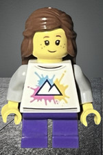 Lego® Minifigur cty1782, Town City Traffic, Tram Passenger Bahnfahrerin U-Bahn