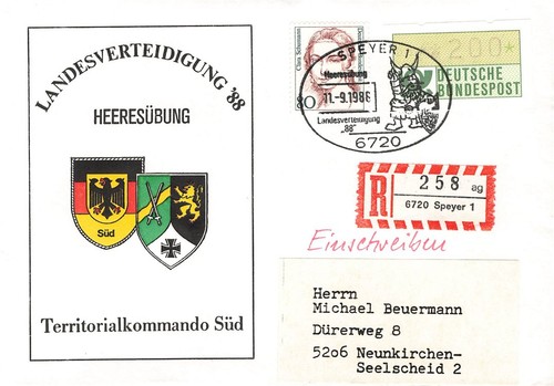 155455 feldpost bundeswehr - feldpost,