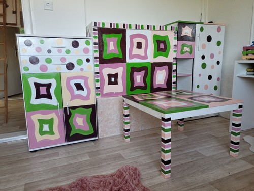 Kinderzimmer handbemalt unikat - handbemalt,