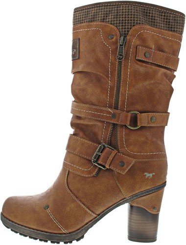 Mustang damen stiefel braun - mustang,