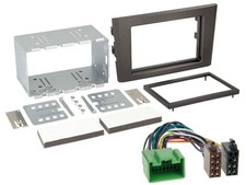 Einbauset Doppel DIN Autoradio für Volvo XC 90 07-14 16 Pin