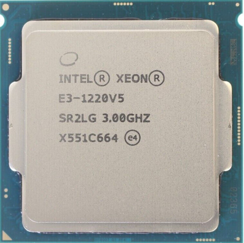 Intel xeon 1220 4x - v5, (4x
