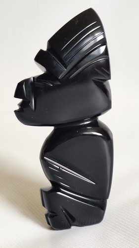 Mexikanische steinfigur - mexikanische,