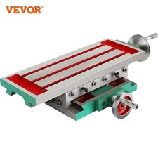 KREUZTISCH 2 ACHSIG FÜR BOHRMASCHINE UND FRÄSMASCHINE VERSTELLBARE ARBEITSPLATTE GUSSEISEN