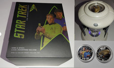 Silbermünzen Star Trek Kirk