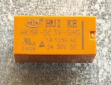 Relais 3V DC, 9V DC, 12V DC HK19F  SHG Power Realis8 Pin