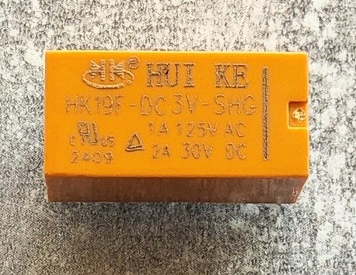Relais dc 12v - 9v,