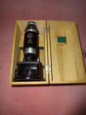 Rarität DDR Kleinmikroskop C ROW Rathenow sehr ordentlich Holzkiste