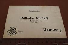 tolle alte Bestellkarte - der