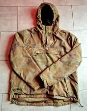 Camouflage Windbreaker-Schlupf-Blouson Herren mit Fleece-Futter (Gr. L)