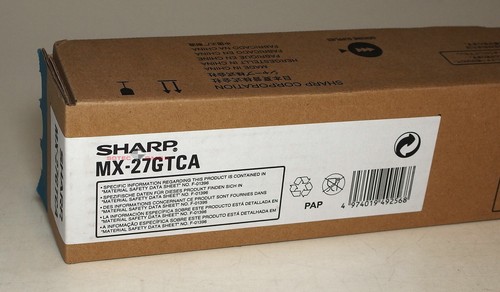 Sharp toner cartridge mx27gt - sharp,