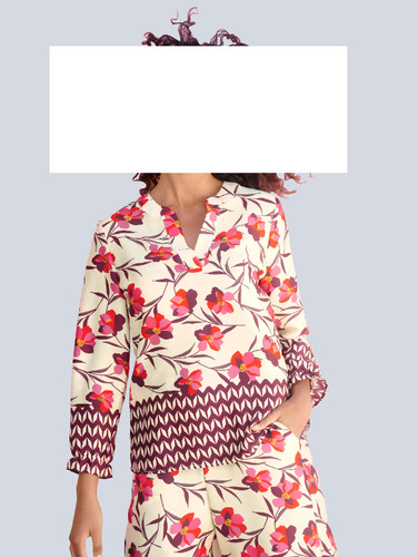 Bluse tunika alba moda - bluse,
