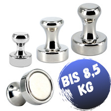 Pinnwand Magnet Kegelmagnet Neodym Magnete bis 8,5KG Zugkraft Kegel Magnettafel