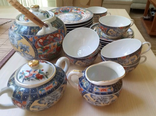 Asiatisches tee service - asiatisches, tee-service