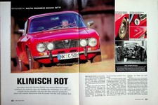 Motor Klassik 01/2004 Alfa Romeo 2000 GTV mit 131PS Restaurierung - ein interess