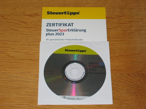 Steuersparerklärung - ██,