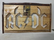 AC/DC HOLZSCHILD HANDMADE