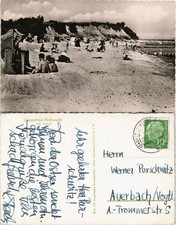 Ansichtskarte hohwacht strand - ansichtskarte,