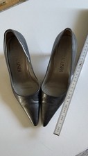 Peter Kaiser Klassische Pumps, Damen, Gr. 36, SilberSchwarz
