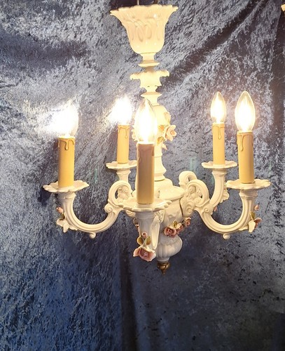 Kronleuchter flammig - 5,