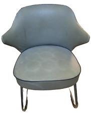 50er Designer Cocktailsessel Freischwinger mit Nieten Sessel mid century 50s rar