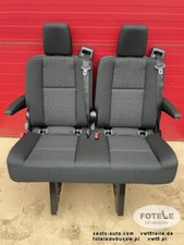 Mercedes Sprinter W907 Sitzbank Sitz Fahrgastraum Hinten CALUMA isofix Armlehne