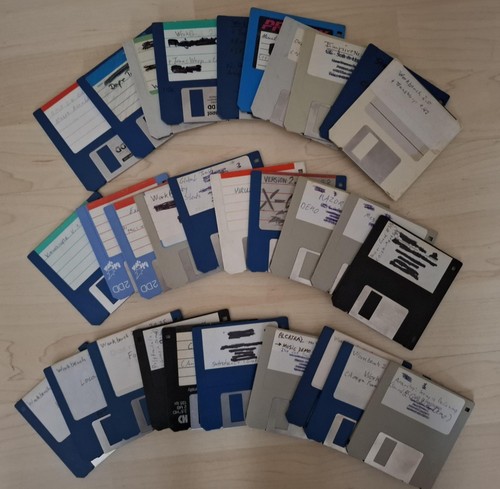 Amiga disketten floppies - disketten,
