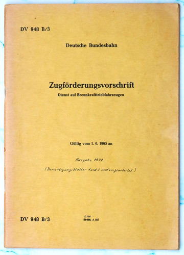 Bundesbahn kursbuch - bundesbahn,