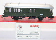 me1639, Alter Märklin PSM Bahnpostwagen Paketpostwagen DBP TOP OVP NEM KKK H0 AC