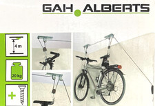 Fahrrad-Lift Deckenbefestigung Fallsicherung verzinkt praktische Aufbewahrung