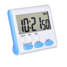 Magnetischer großer digitaler LCD-Küchentimer lauter Alarm Count Up Down Standuhr UK